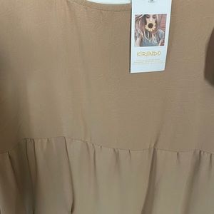 Kirundo Sleeveless Ruffle Flowy Mini-dress